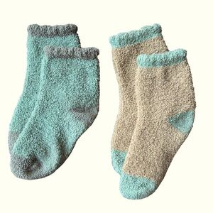 Chenille Socks Comfy Super Soft Stretch Two Pairs